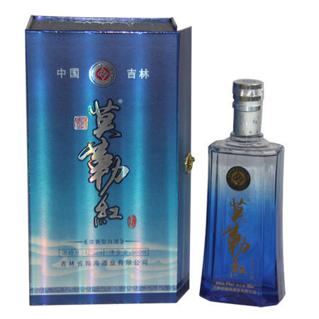 【白城馆】吉林白城大安纯粮酿造 白酒 42度 莫勒红 500ML/瓶 高粱酒 瀚海酒业