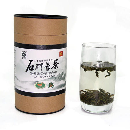 长寿之乡生活茶 绿茶茶叶 石阡苔茶一级毛峰100g图片