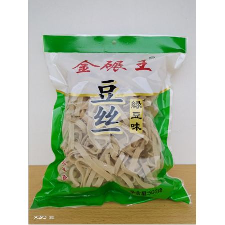 武汉馆蔡甸豆丝 绿豆味豆丝500g*2