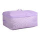 紫色条纹棉布棉被衣物整理收纳袋衣服储物袋 L大号收纳软包