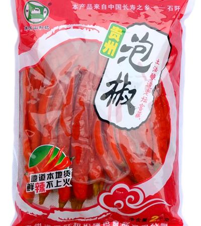 贵州农特产品 石阡和记 特色泡椒2kg（1包） 传统自制 风味尤佳图片