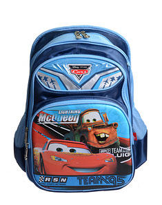 新款迪士尼麦昆书包汽车总动员 小学生双肩包男款凹凸立体画面书包