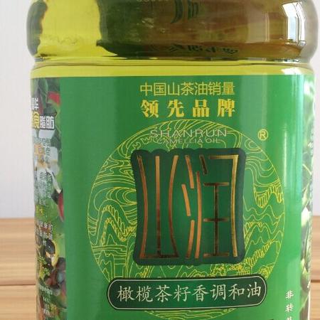 山润橄榄菜籽香调和油5L图片