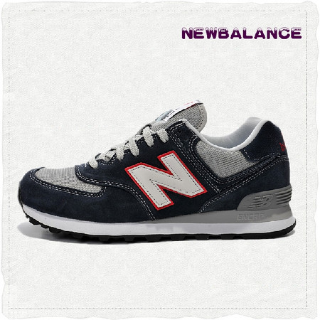 正品代购New Balance 新百伦NB复古休闲黑色男女鞋运动鞋慢跑鞋ML574VEC图片