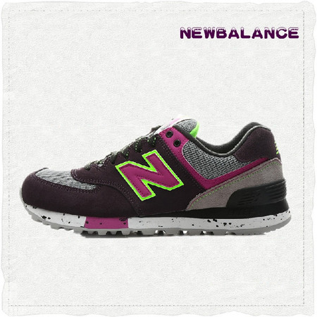 代购New Balance/NB 574系列 新百伦休闲斑点女鞋跑步鞋运动鞋 WL574OPP图片