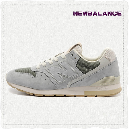 正品New Balance NB代购 新百伦薰衣草普罗旺斯灰色男女跑步鞋MRL996CG图片