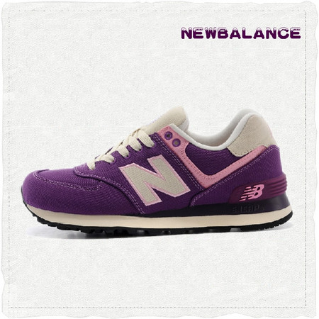 New Balance旗舰店 新百伦代购旅行家海洋珊瑚礁深紫女子跑鞋 WL574RUV