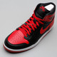 正品Nike Air Jordan 1.5 Bred AJ1.5男子篮球鞋 黑红 768861-001