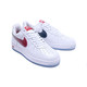 耐克/NIKE Nike Air Force 1 AF1  大学红 漆皮 休闲鞋 板鞋