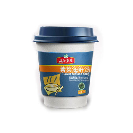 五谷农庄 紫菜海鲜汤杯装 10g*30杯 0098图片