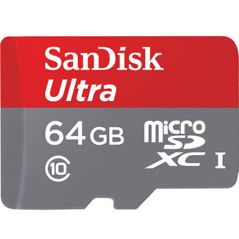 闪迪（SanDisk）至尊高速移动MicroSDXC UHS-I存储卡 TF卡 64GB C