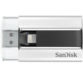 闪迪（SanDisk）iXpand欢欣i享 苹果MFI认证 iPhone手机U盘64GB图片