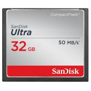 闪迪（SanDisk）32GB 333X 至尊高速CF存储卡（读速50Mb/s）图片