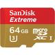 闪迪（SanDisk）至尊极速移动MicroSDXC UHS-I存储卡 TF卡 64GB C