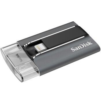 闪迪（SanDisk）iXpand欢欣i享 苹果MFI认证 手机U盘128GB图片