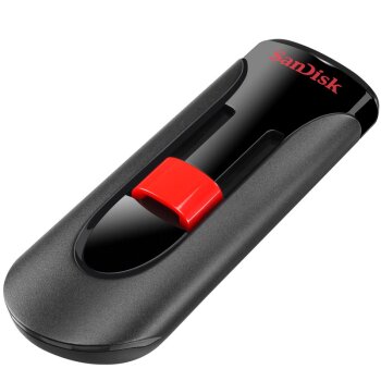 闪迪（SanDisk）酷悠（CZ60）128GB U盘 黑红