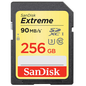 闪迪（SanDisk）至尊极速SDXC UHS-I存储卡 256GB Class10 读速90图片