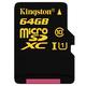 金士顿（Kingston）64GB 90MB/s TF(Micro SD) Class10UHS-I高速