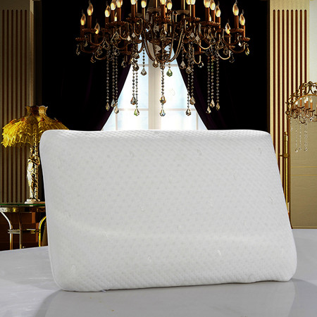 欧的家纺床上用品面包乳胶保健枕芯枕头图片