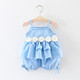 童装一岁女宝宝夏装套装0-1-2-3岁婴儿夏季吊带纯棉小童夏天衣服