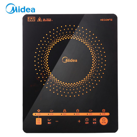 美的（Midea）电磁炉多功能大功率 触控黑晶面板 智能暂停 4D防水 C21-RT2171图片