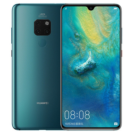 华为 HUAWEI Mate 20 麒麟980AI智能芯片全面屏大广角徕卡三摄6G+64G图片