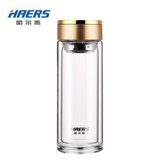 哈尔斯HAERS双层玻璃杯HBL-W-300-73