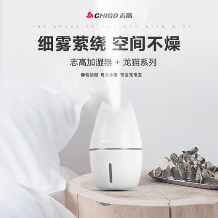 志高/CHIGO 桌面加湿器  小型便携轻音图片