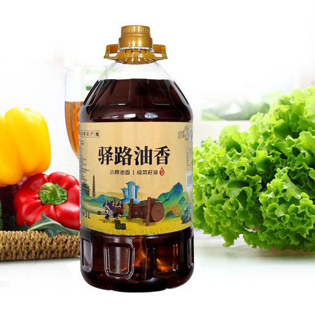  【荣昌邮政】小榨浓香 纯菜籽油 5L 荣驿