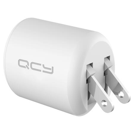 QCY QC20充电头 2A/1A USB充电器 电源适配器白色官方标配图片