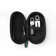 QCY 原装收纳包盒 便携式保护耳塞盒 防震防压带拉链