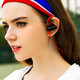 QCY QY11阿莫 无线运动音乐蓝牙4.1耳挂入耳式蓝牙耳机 黑红色