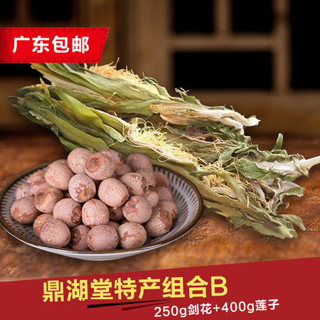 肇庆馆 鼎湖堂 霸王花+莲子 特色土产 650g