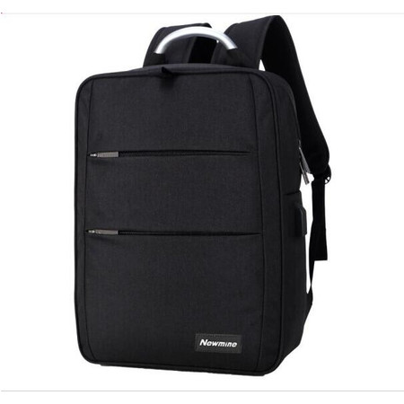 纽曼 数字双肩包男笔记本电脑包15.6英寸休闲商务背包防水背包 NM-721充电版图片