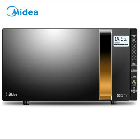 美的/MIDEA 变频微波炉 光波烧烤 -1℃冷火解冻 智能湿度感应 23升蒸立方X3-233A图片