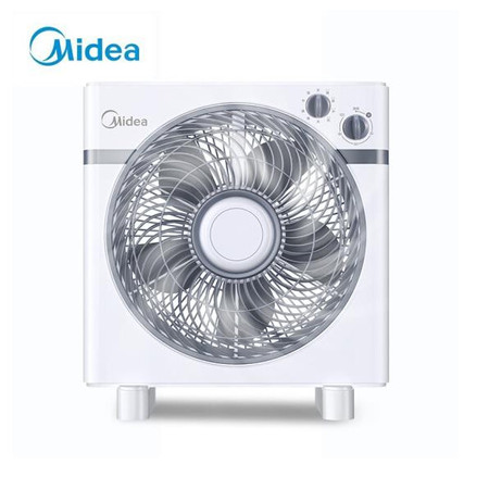 MIDEA/美的 电风扇小型台扇家用台式静音转页扇学生宿舍落地扇鸿运扇KYT25-15AW