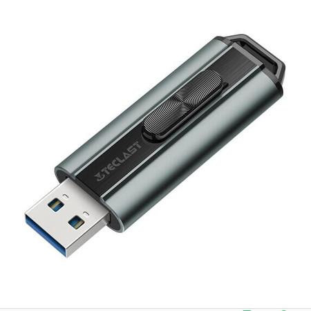 台电  64GB USB3.0 U盘优盘 锋芒 深空灰 USB推拉保护