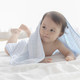 最生活（a-life）小米浴巾 婴儿纯棉浴巾A类安全标准 长绒棉强吸水 宝宝新生儿小浴巾A-1166