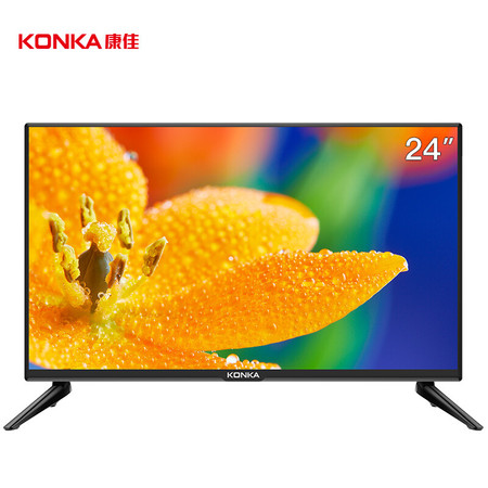 康佳/KONKA 24英寸卧室电视高清窄边平板液晶机 支持显示器LED24E330C