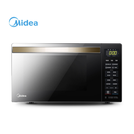 美的/MIDEA F微波炉3-5人电脑版操控23升 光波烧烤 平板加热X3-L239C