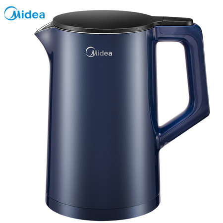 美的/MIDEA 电水壶热水壶电热水壶304不锈钢暖水壶开水壶1.5L烧水壶MK-HE1519