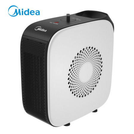 美的/MIDEA 便携式静音暖风机迷你取暖器 暖风机家用 HF18C图片