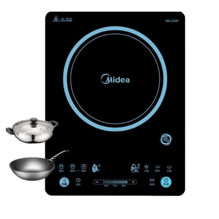 美的/MIDEA 电磁炉家用2200W功率池匀火触摸速热爆炒 RH2275