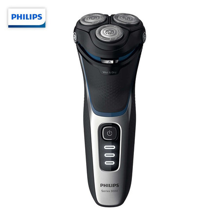 PHILIPS/飞利浦 剃须刀电动男士充电式胡须刀便携全身水洗 S3206/09