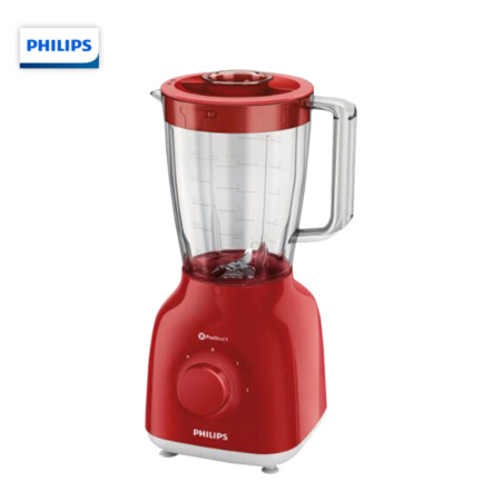 飞利浦/PHILIPS 料理机 家用搅拌可榨汁做果汁 HR2100/60 红色图片