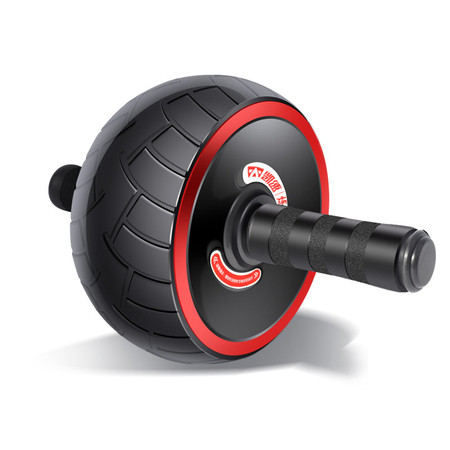 凯速/KANSOON 轮胎形大宽轮健腹器腹肌轮健腹轮滚轮KA42黑红色（带跪垫）图片
