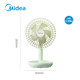 美的/MIDEA USB迷你台扇低噪轻音便携手持风扇 TDG12B