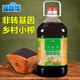 罗师傅 小榨浓香菜籽油5L/桶物理压榨非转基因菜籽油