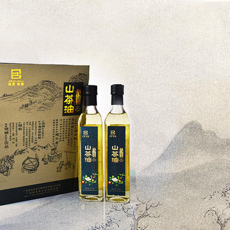 沽里语茵  山茶油 简易礼盒装（500mL*2/盒）图片