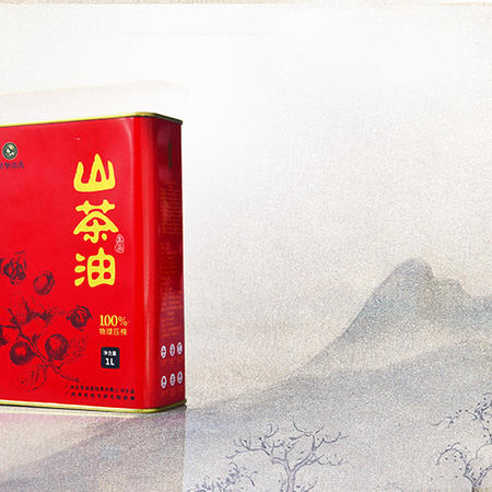沽里语茵  山茶油 铁罐礼盒装（1L）红